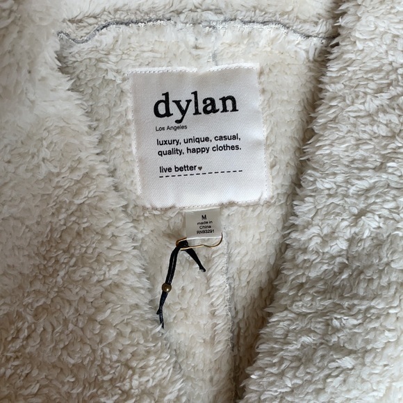 Dylan Los Angeles heather Fleece Vest M - Picture 2 of 8